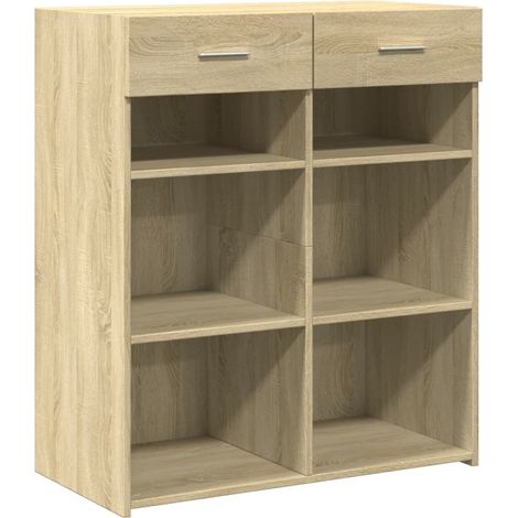 Maison Exclusive - Credenza Rovere Sonoma 80x42,5x93 cm in Legno Multistrato (1/5)