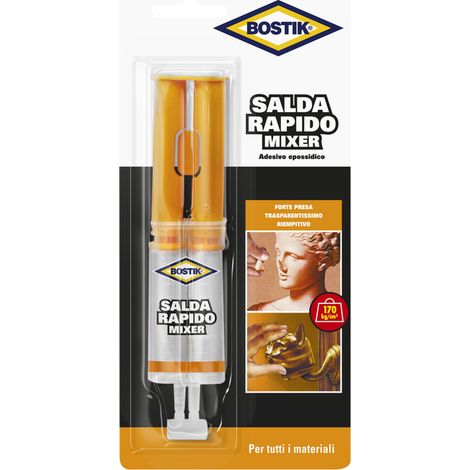 12 x BOSTIK SALDA RAPIDO MIXER ADESIVO 24 ML BLISTER