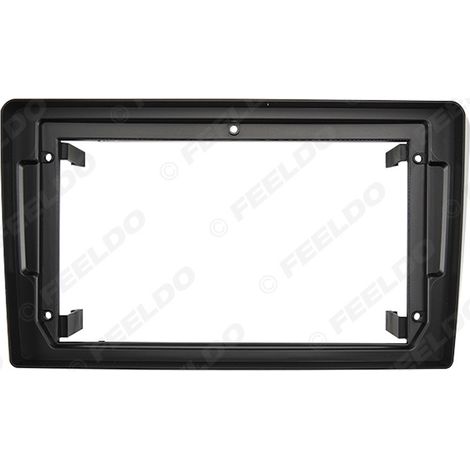 Compatible avec les modèles Audi A3 2007-2012, cadre de navigation grand écran Android, panneau de modification du système audio, cadre polyvalent de 9 pouces.
