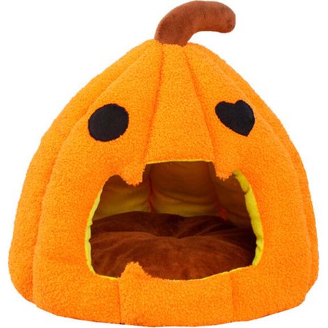 Panier pour Chat,Citrouille d'Halloween