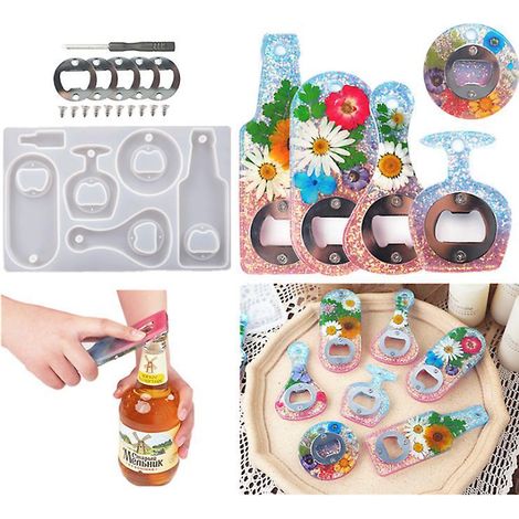 moule De Dcapsuleur Moule Resine Epoxy Moule Dcapsuleur Kit Avec Accessoires Moule Silicone Resine Epoxy Pour Dcapsuleur Outil Bouteille Ouverte B (1/5)