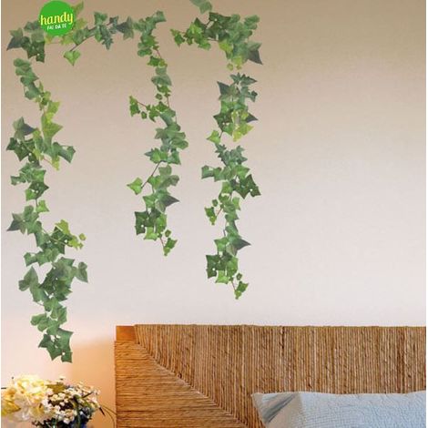 Sticker ivy Crearreda adesivo murale frasi famose natura geometrie fantasie 31x31 cm