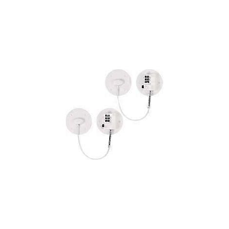 Stück Kühlschrankschlösser aus PVC mit Zahlenschloss, 235 mm / 9,3 Fuß langes PV-Kabel, starker 3M-Kleber, bohrfreies Kindersicherungsschloss für Schrankschubladen (1/5)
