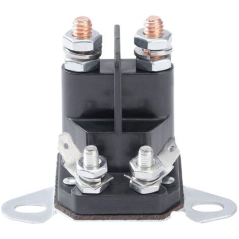 Solénoïde 12 V 117-1197 pour Toro Timecutter SS5000 Z4200 SS4225 SS4235 Pièces Solénoïde 12 V 4 bornes pour Toro 1-513075 E513075 Z 746 29 74 209 74360 74410 74616 74625 TimeCutter EXMARK 513075 (1/2)