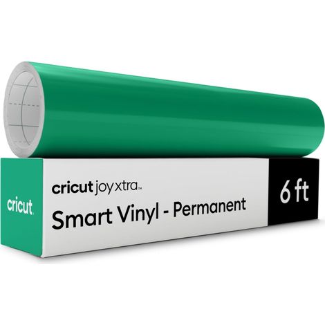 Vinyle Adhésif Permanent, Vert, 24,1 cm x 1,8 m, Rouleau de Vinyle pour Tasses, Verre, Fenêtres, Céramique, Plastique et Cahiers, Compatible avec Toutes les Machines (1/5)