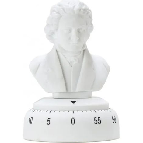 Temporizador de cocina kikkerland beethoven música 60 minutos