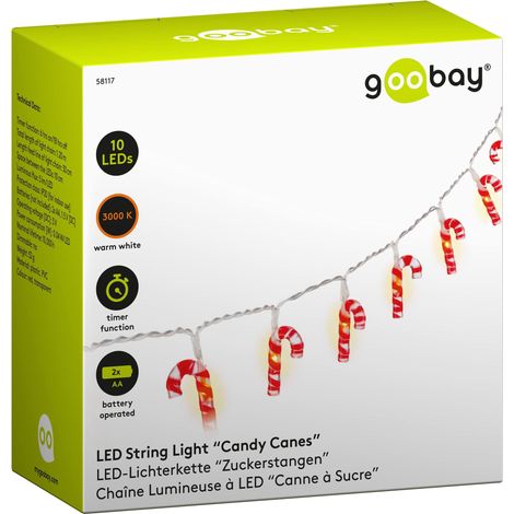 Goobay 58117 illuminazione decorativa Fairy luci 10 lampadine LED (1/5)