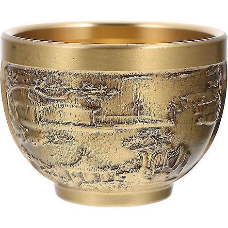 1 tasse à thé rétro sculptée