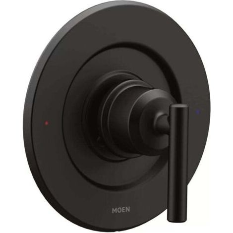 Ensemble de garniture de douche à poignée unique Moen UT2901BL Gibson M-CORE 3-Series, valve requise, noir mat (1/2)