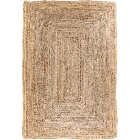 Tappeto Bombay in iuta intrecciata naturale 60x90 cm
