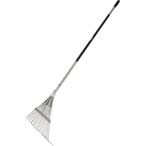 Gartenreinigungswerkzeug awtools fan rake 18 Zinken Stahl ergonomisch (1/2)