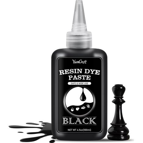 Pâte Colorant Résine époxy Noire 100ml (1/5)