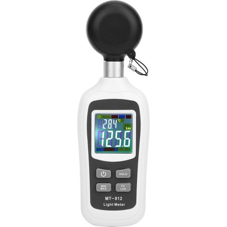 Photomètre numérique Portable 0-20000 Lx, haute précision, illuminomètre, luxmètre, mesureur de température