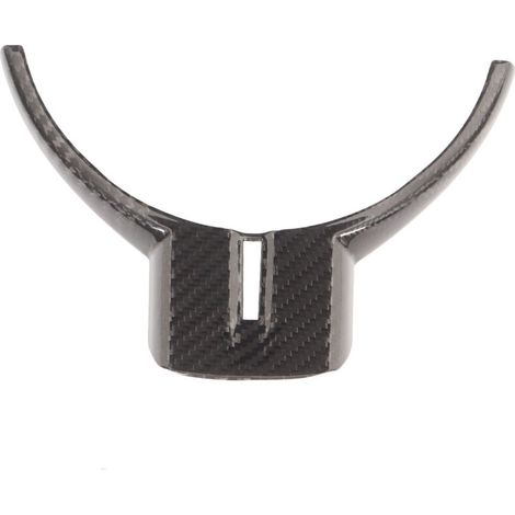 Car Steering Wheel Cover Trim, Genuine Carbon Fiber Interior Decoration Replacement Car Steering Wheel Trim for Subaru BRZ 2012-2016 (1/5)