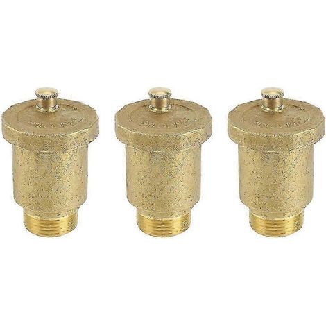 Valve de purge d'air automatique en laiton, filetage mâle 3/4 pouce, pour chauffe-eau solaire (1/5)