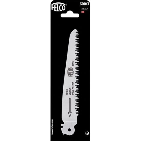 Lame de scie sabre 600/3 – Pour bois dur – Coups nets et efficaces – Conception durable pour élagage précis – Felco