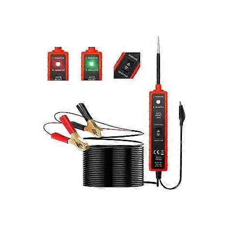 Testeur de fonctions automobiles - 6-24 V - Avec lampe LED - Détection de court-circuit - Alarme sonore et de localisation - Test de polarité et de continuité (1/5)