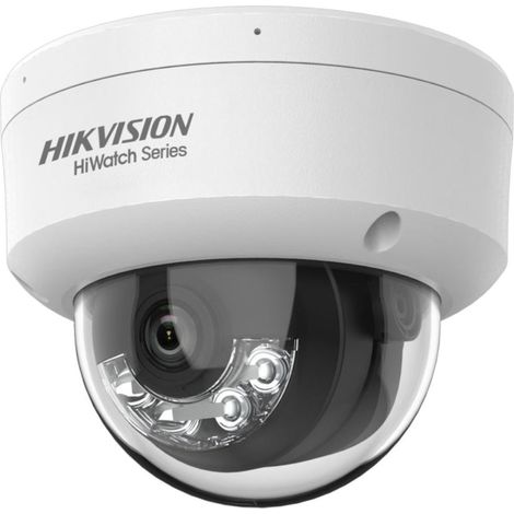 Hikvision Hiwatch 2 MP MD 2.0 2.8mm Dome Ip PoE Dual Light HWI-D120HA-LU