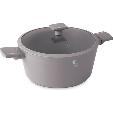 Titantopf mit Deckel, 30 cm, Berlinger Haus BH-8103, Taupe (1/5)