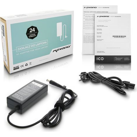 Caricabatterie HP 19,5 V 3,33 A 65 W con connettore da 7,4 x 5,0 mm (1/5)
