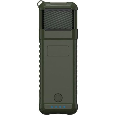 Max Repel,Anti-Moustiques Portable Électrique,Anti-Moustiques de Exterieur,9600 mAh Alimentation Électrique Mobile,Température de Chauffe 130 à 165℃,Camping,Randonnée (1/4)