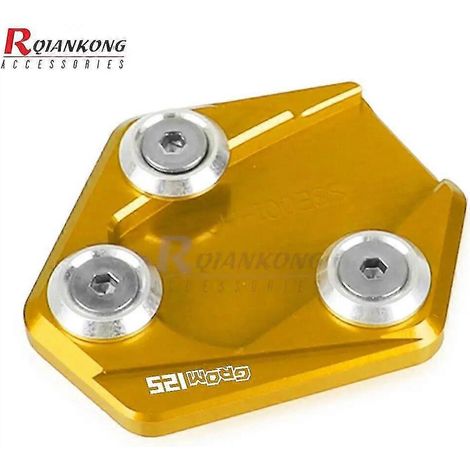 CNC-gefräster Seitenständer für Honda Grom125, MSX125, GROM (2013–2023), MONKEY 125 (2019–2023) – Grom125-Logo (1/4)