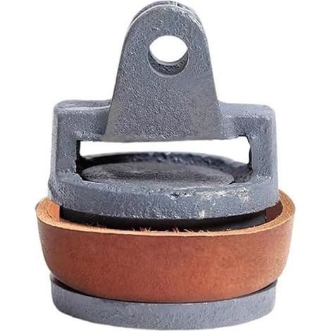 Piston complet pour pompe à main NP75 avec joints en cuir et pièces de rechange kit de révision pour pompe à eau de jardin pompe manuelle et système d alimentation en eau (1/5)