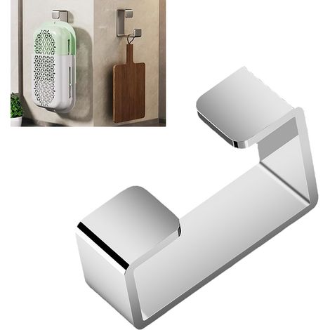 Support mural pour lavabo, sans perçage, en acier inoxydable, pour salle de bain. (1/5)