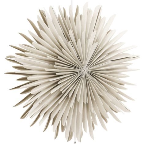 Lampe Suspension Design "Selen" 46cm Beige (1/5)