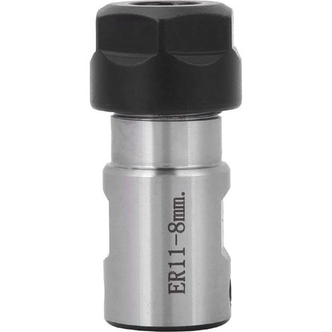 Extension de support de fraisage CNC 8 mm avec adaptateur d'arbre moteur 5 mm/6 mm Porte-outil à pince ER11 C16-ER11-35L pour usinage de précision (Rouge) (1/5)