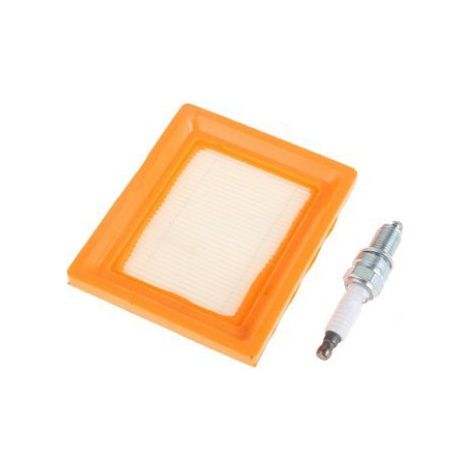 Air filter + spark plug compatible with Kohler XT650 XT675 XT775 XT800 1408315 1408316S