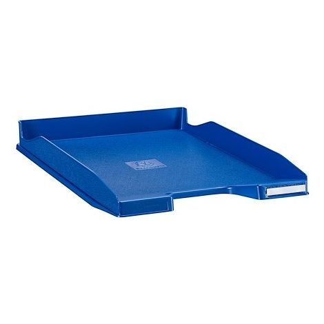 Corbeille à courrier slim Exacompta - bleu