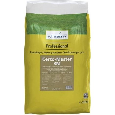 Prato Fertilizzante 25Kg Certo-Master 3M (A 4) (1/2)