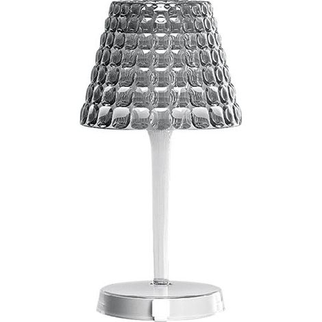 Lampada da tavolo grigia - Tiffany - Guzzini