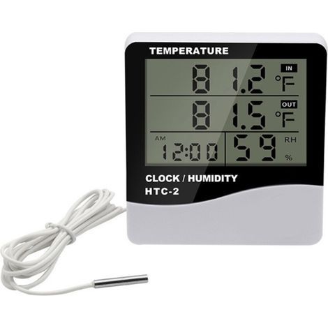 Thermomètres grand écran faciles à lire pour plusieurs (1/2)
