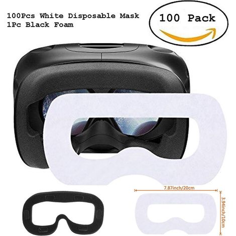 Masque facial universel pour les yeux, 100 pièces, pour HTC Vive PS VR Oculus glasse-ffy (1/5)