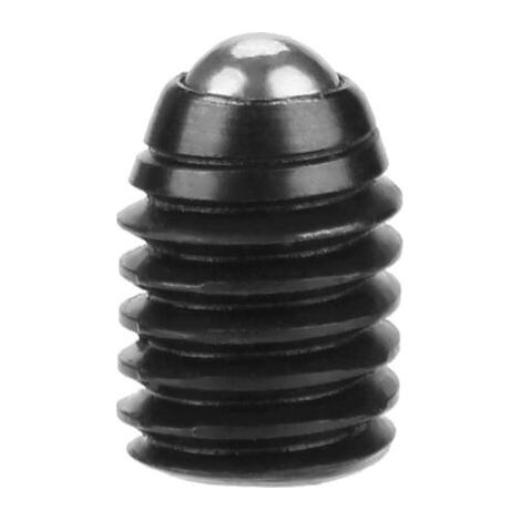 Lot de 10 pistons sphériques et ressorts sphériques, filetage M6, acier au carbone de haute qualité avec douilles hexagonales, M6x10. (1/5)