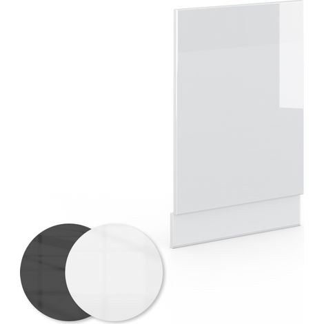 Pannello frontale Fame-Line, Bianco lucido, 45 cm senza piano di lavoro, Vicco