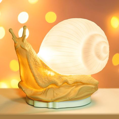 Snail Night Light, Children's Night Light, Rechargeable Baby Night Light, 24 Color LED Night Light, Touch Bedside Lamp (1/4)