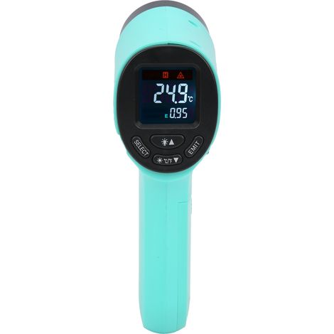 Pistolet de mesure de température infrarouge sans contact HW550 portable (Vert) (1/5)