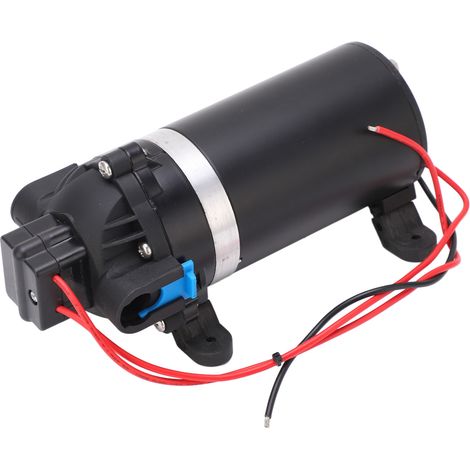 Pompe à membrane haute pression 5,6 L/min auto-amorçante, raccord 3/4 pouce avec filtre, 12V DC 9A, pour irrigation et transfert d'eau (1/5)
