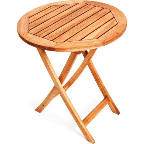 Klapptisch Maße: Ø 65cm Eukalyptus