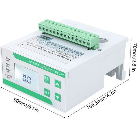 Protection intelligente du moteur LCD pour montage sur rail MDB-501Z (1/5)