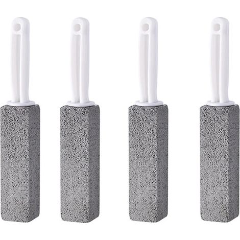 NALOOKAMIC 4 Pièces Pierre Ponce avec Poignée Cleaning- Pierre de Nettoyage des Toilettes, Toilettes Propres à la Pierre Ponce, pour Nettoyer Les Toilettes, Les Cuisines, Les éviers (1/5)