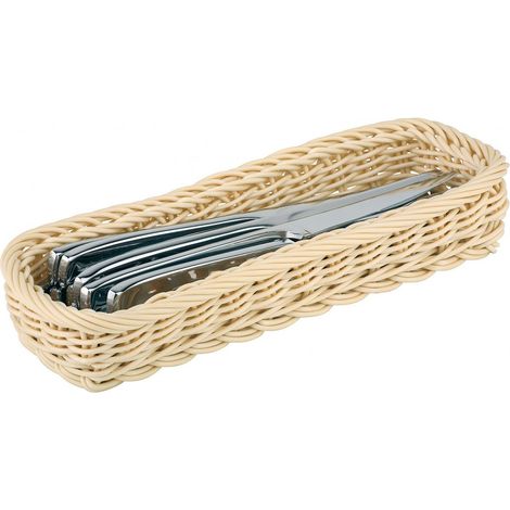 APS CF301 polipropilene cestino di vimini, 10 cm Lunghezza