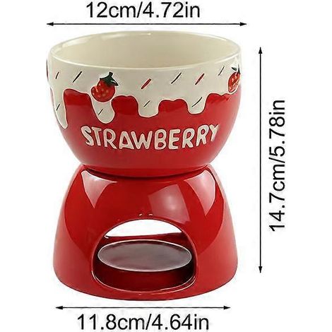 Ensemble de tasses en céramique pour faire fondre le chocolat, le beurre et la fondue, pour les dîners et les apéritifs.-AquaForge (1/5)