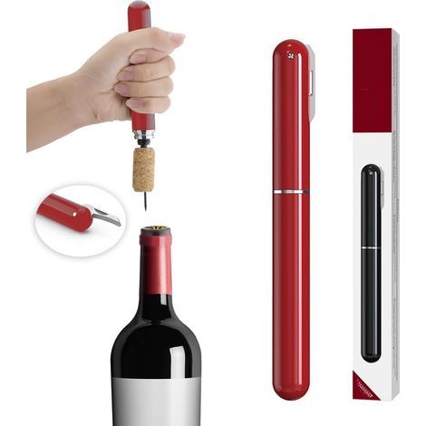 Compressed air bottle opener with foil cutter - Open bottles easily and preserve the caps. Easy to use. - AquaForge (1/5)