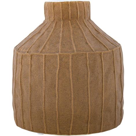 Vase en terre cuite couleur caramel Zafferano (1/3)