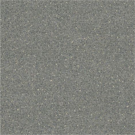 Unicolour wallpaper wall Profhome 387025 non-woven wallpaper slightly textured with metallic highlights shimmering anthracite grey gold 5.33 m2 (57 ft2) (1/5)