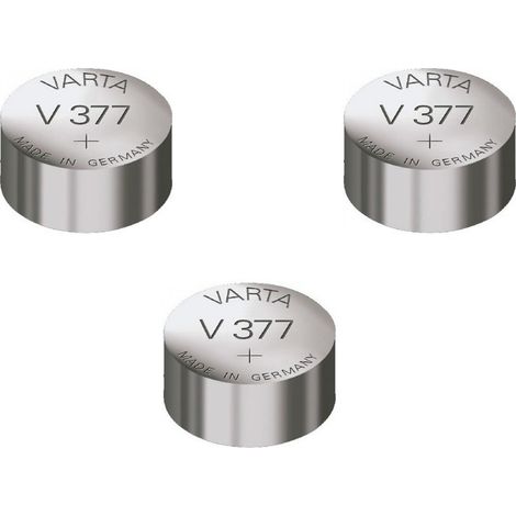 .3 Piles varta 377 SR626SW.